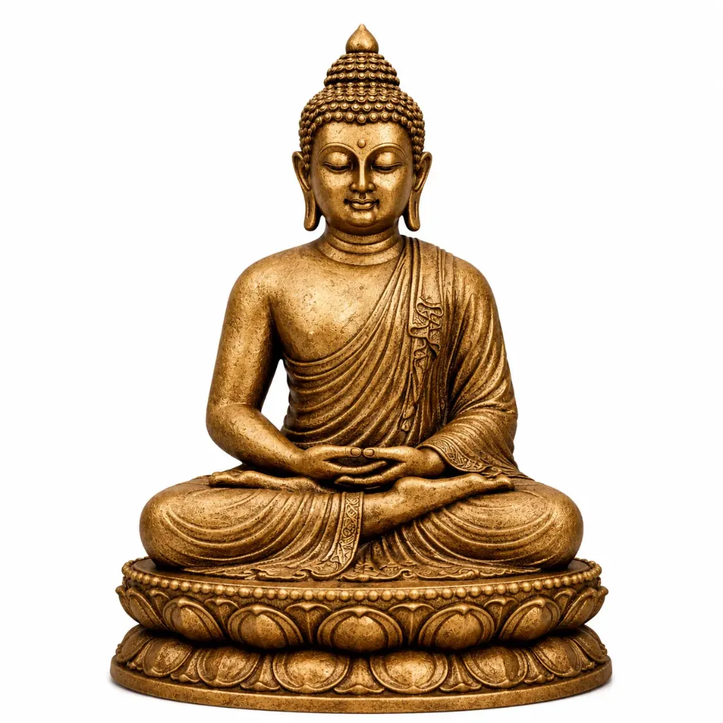 Meditating Buddha Statue