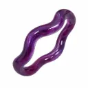 Glossy Resin Wave Bangle