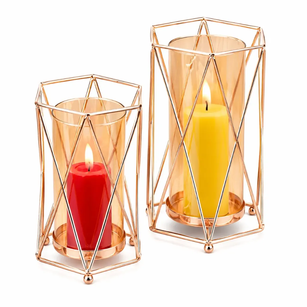 X Shape Candle Holder